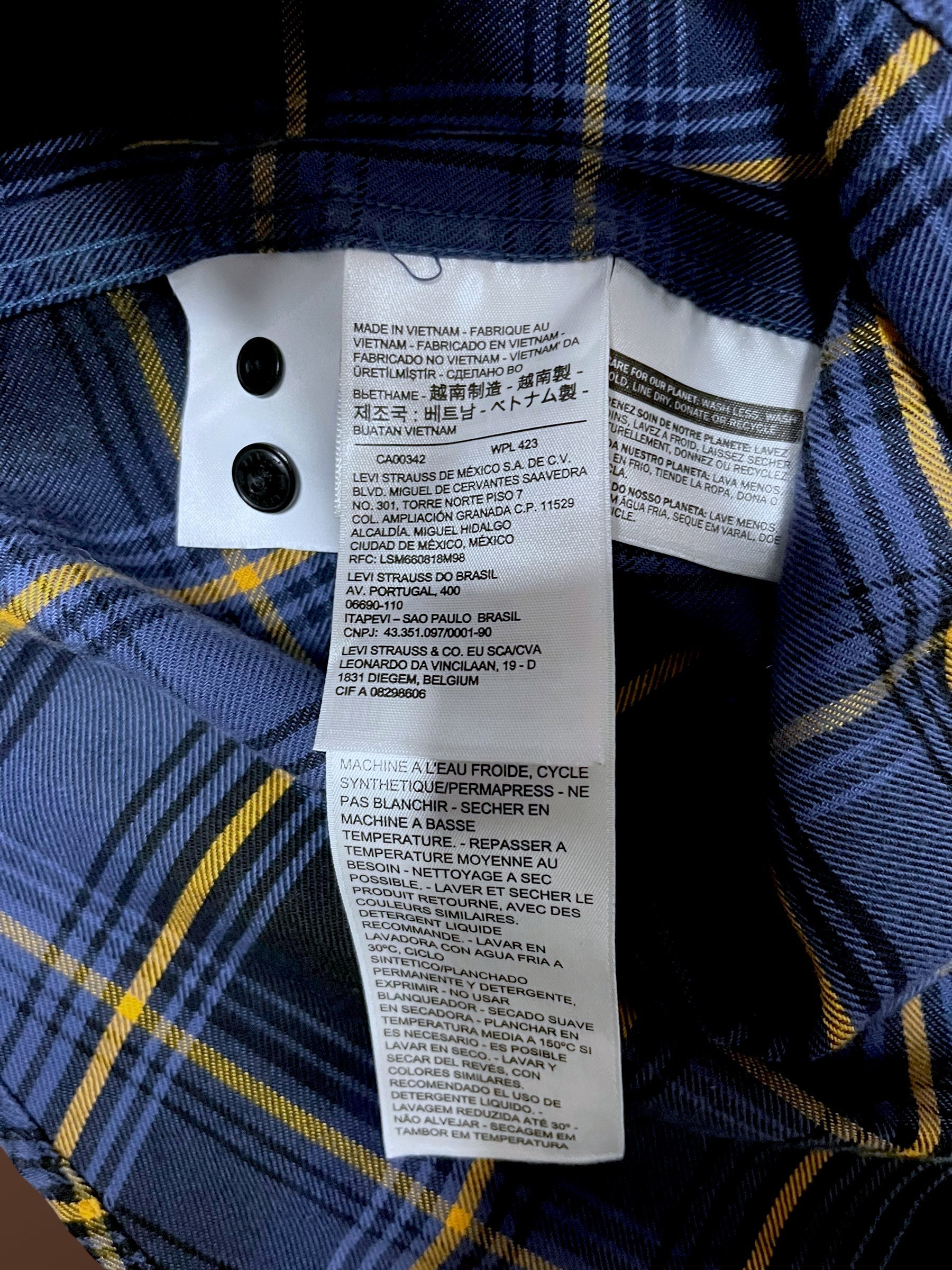 Chemise - Levi's Maison des variations
